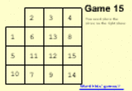 Puzzle 15 screenshot